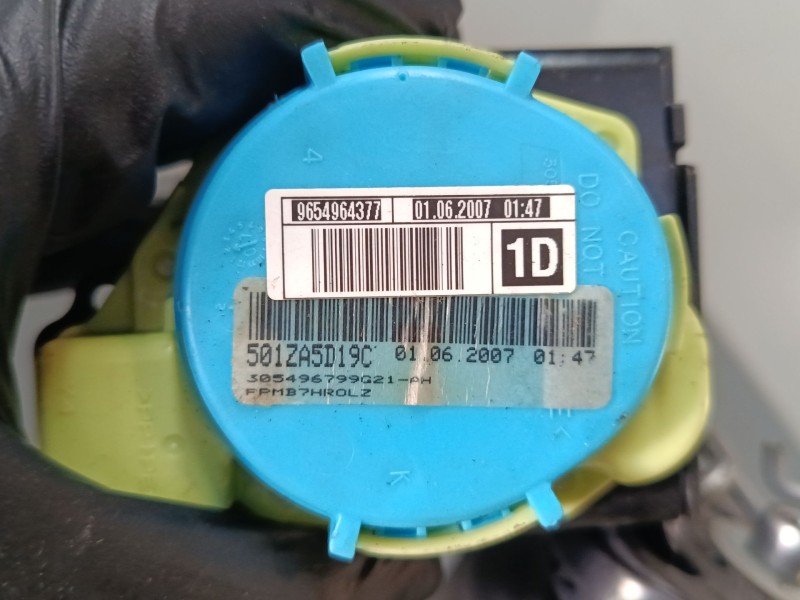 Recambio de cinturon seguridad delantero derecho para citroën c4 picasso i monospace (ud_) 1.6 hdi referencia OEM IAM 9654964377