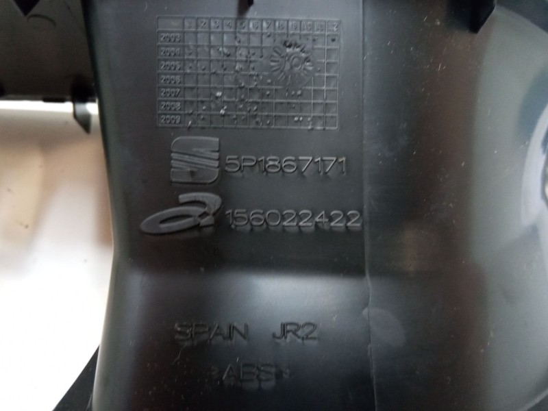 Recambio de mando elevalunas delantero izquierdo para seat altea (5p1) 1.6 tdi referencia OEM IAM 5P1867171 156022422 