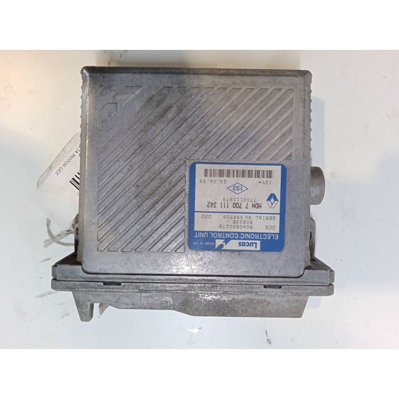 Recambio de centralita motor uce para renault megane scenic (ja0/1_) 1.9 d (ja0j) referencia OEM IAM R04080017B 7700111979 HOM77 Recambio de centralita motor uce para renault megane scenic (ja0/1_) 1.9 d (ja0j) referencia OEM IAM R04080017B 7700111979 HOM77
