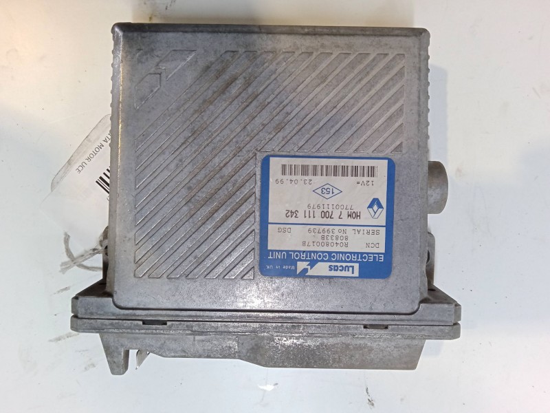 Recambio de centralita motor uce para renault megane scenic (ja0/1_) 1.9 d (ja0j) referencia OEM IAM R04080017B 7700111979 HOM77 Recambio de centralita motor uce para renault megane scenic (ja0/1_) 1.9 d (ja0j) referencia OEM IAM R04080017B 7700111979 HOM77