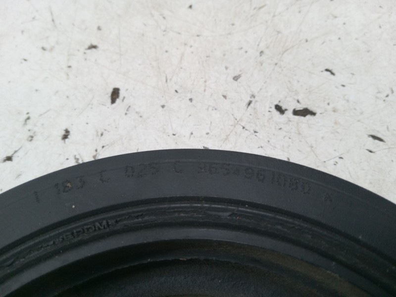 Recambio de polea cigueñal para citroën c4 ii (nc_) 1.6 hdi 90 referencia OEM IAM 9654961080  