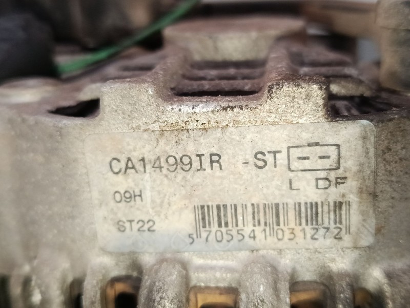 Recambio de alternador para peugeot 206 hatchback (2a/c) 1.4 i referencia OEM IAM CA1499IR  