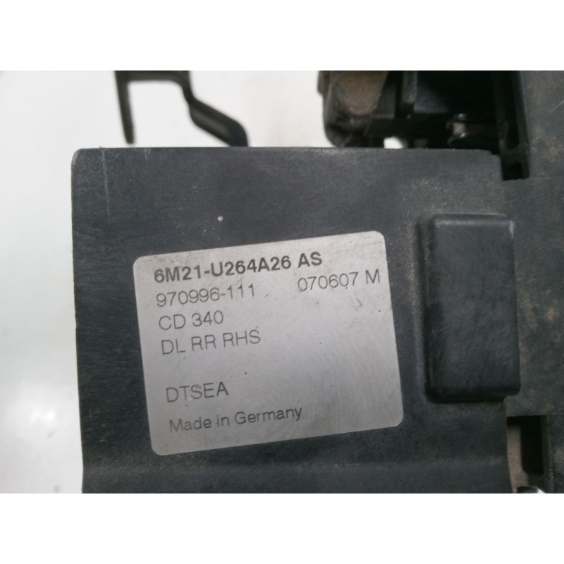 Recambio de maneta exterior puerta trasera derecha para ford s-max (wa6) 2.0 tdci referencia OEM IAM 6M21U264A26  