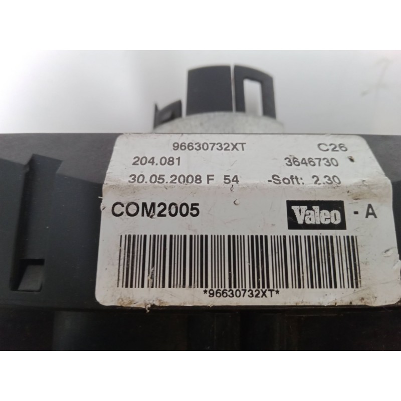 Recambio de mando luces para peugeot 207/207+ (wa_, wc_) 1.4 16v referencia OEM IAM 96630732XT COM2005 204081