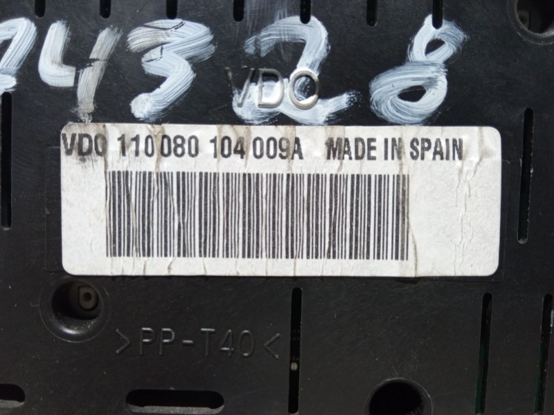 Recambio de cuadro instrumentos para seat ibiza iii (6l1) 1.4 16v referencia OEM IAM 110080104009A  