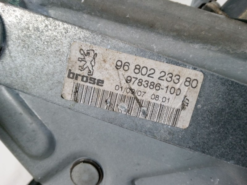 Recambio de elevalunas electrico trasero derecho para peugeot 207 cc (wd_) 1.6 16v referencia OEM IAM 9680223380  