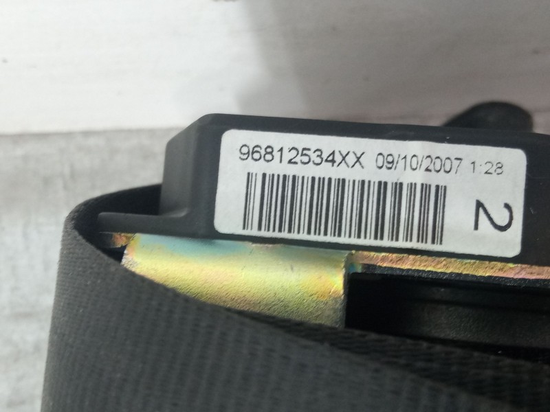 Recambio de cinturon seguridad trasero derecho para peugeot 308 i (4a_, 4c_) 1.6 hdi referencia OEM IAM 96812534XX  
