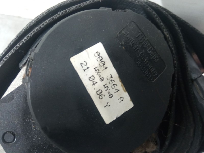 Recambio de cinturon seguridad delantero derecho para ligier xtoo (lxt) 0.5 referencia OEM IAM 00043664A  