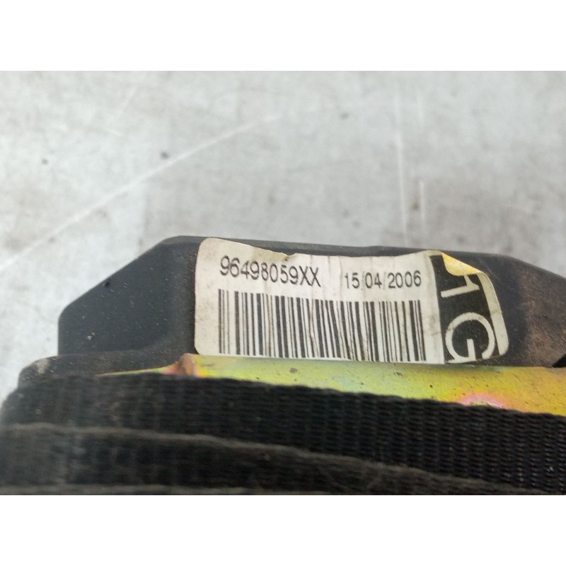 Recambio de cinturon seguridad delantero izquierdo para peugeot 207/207+ (wa_, wc_) 1.6 hdi referencia OEM IAM 96498059XX  