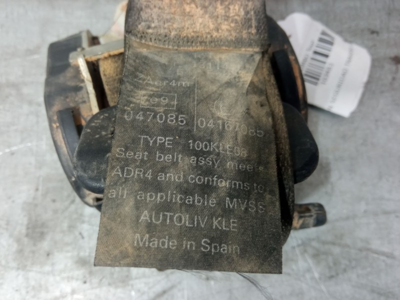 Recambio de cinturon seguridad trasero izquierdo para opel combo tour 1.3 cdti 16v referencia OEM IAM   