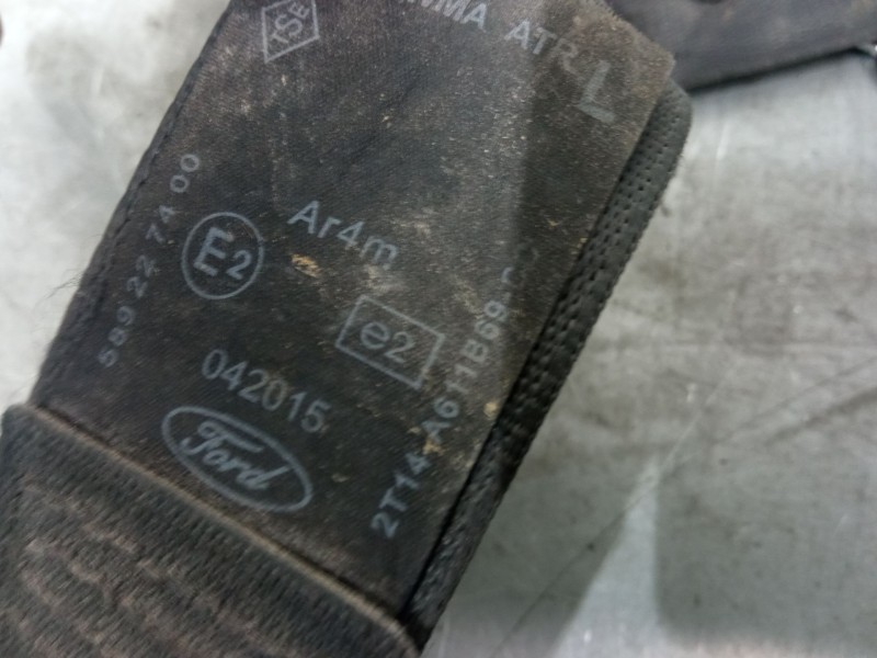Recambio de cinturon seguridad trasero izquierdo para ford transit connect (p65_, p70_, p80_) 1.8 di referencia OEM IAM 58922740