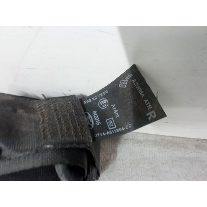 Recambio de cinturon seguridad trasero derecho para ford transit connect (p65_, p70_, p80_) 1.8 di referencia OEM IAM 589227500 