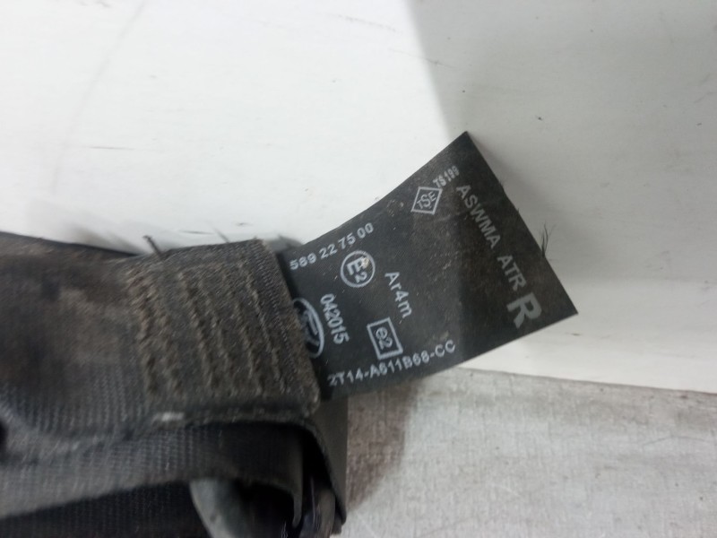 Recambio de cinturon seguridad trasero derecho para ford transit connect (p65_, p70_, p80_) 1.8 di referencia OEM IAM 589227500 
