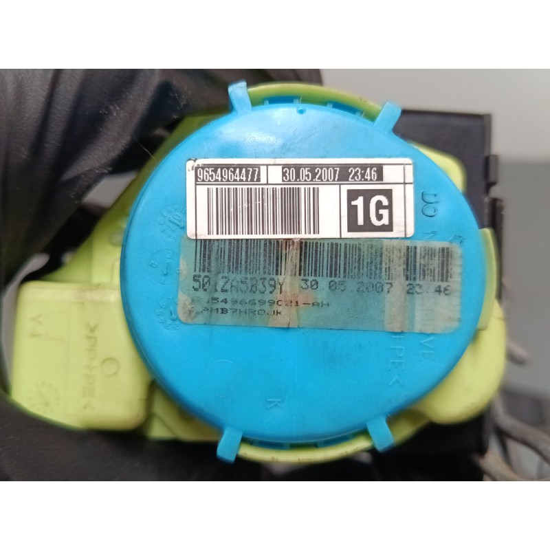 Recambio de cinturon seguridad delantero izquierdo para citroën c4 picasso i monospace (ud_) 1.6 hdi referencia OEM IAM 96549644