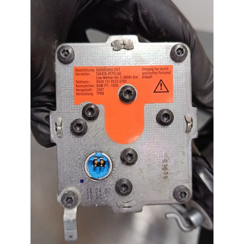 Recambio de cinturon seguridad delantero izquierdo para citroën c4 picasso i monospace (ud_) 1.6 hdi referencia OEM IAM 96549644