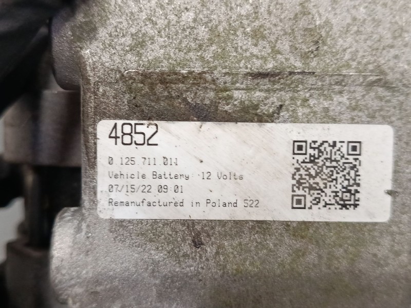 Recambio de alternador para peugeot 3008 i monospace (0u_) 1.6 thp referencia OEM IAM 0125711014  