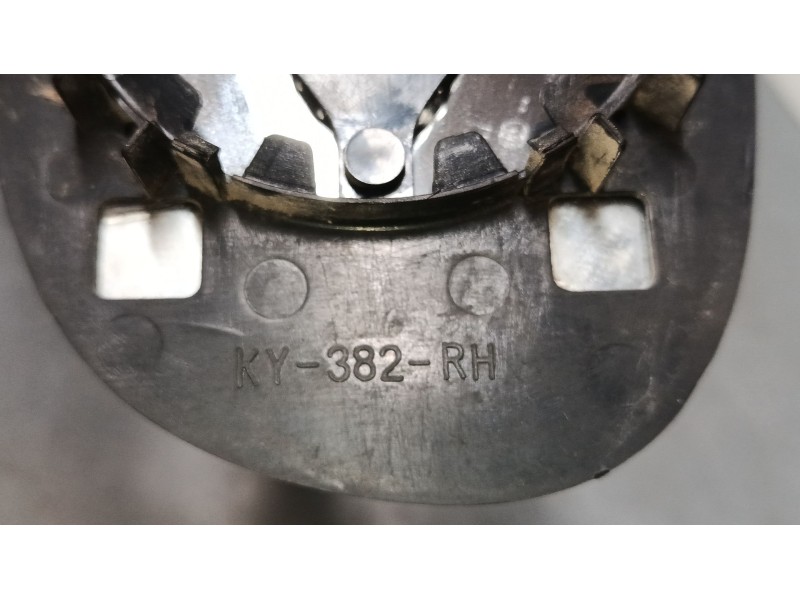 Recambio de cristal retrovisor derecho para peugeot 206 hatchback (2a/c) 1.4 hdi referencia OEM IAM KY382RH  