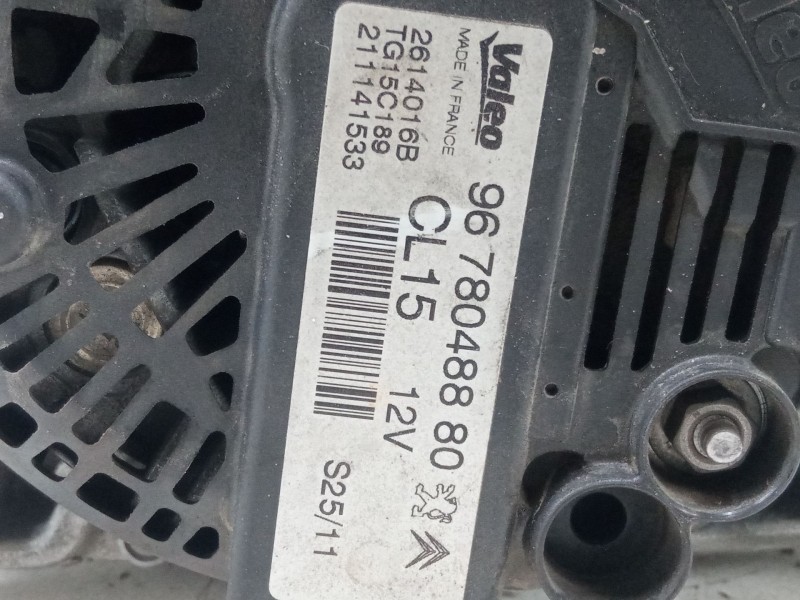 Recambio de alternador para citroën c4 ii (nc_) 1.6 hdi 90 referencia OEM IAM 9678048880  
