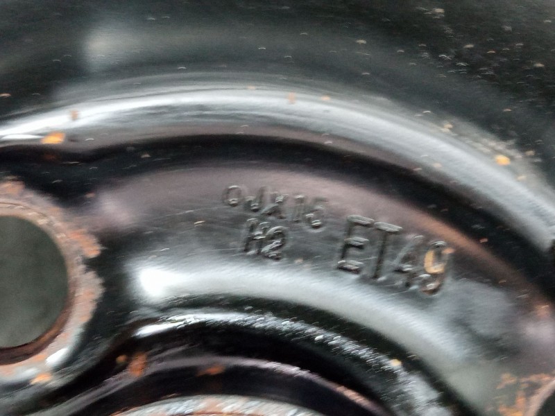 Recambio de llanta chapa 15´´ para opel combo tour 1.3 cdti 16v referencia OEM IAM   