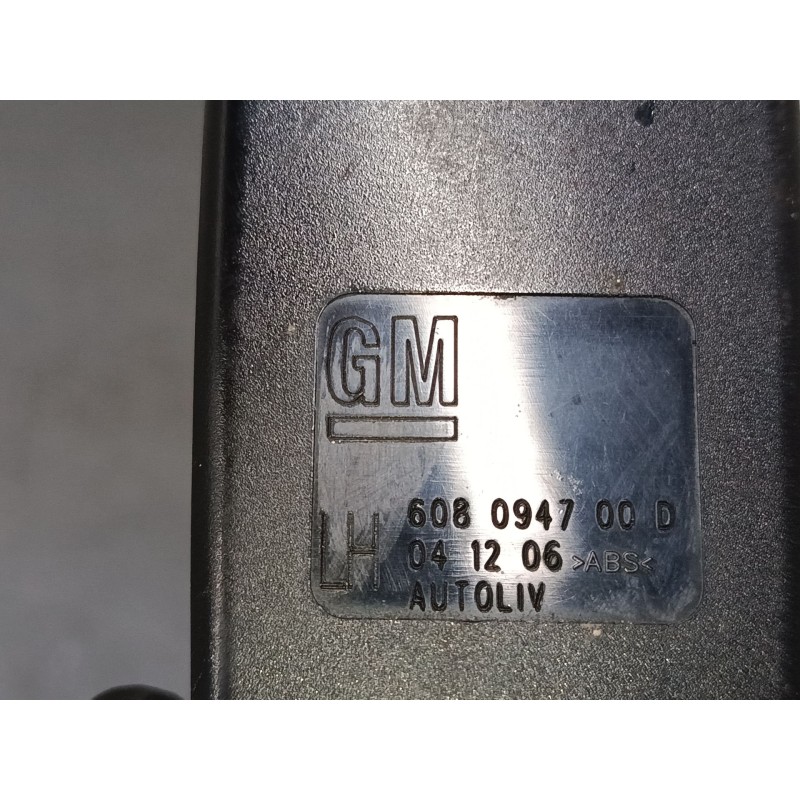 Recambio de anclaje cinturon delantero izquierdo para opel corsa d (s07) 1.4 (l08, l68) referencia OEM IAM   