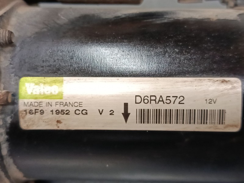 Recambio de motor arranque para peugeot 206 hatchback (2a/c) 1.4 i referencia OEM IAM D6RA572  