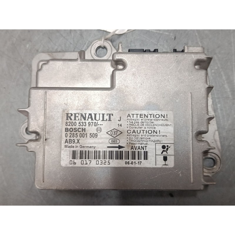Recambio de centralita airbag para renault modus / grand modus (f/jp0_) 1.4 (jp01, jp0j) referencia OEM IAM 8200533970 028500150