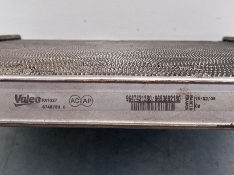 Recambio de radiador agua para peugeot 307 cc (3b) 2.0 16v referencia OEM IAM 9647421380  