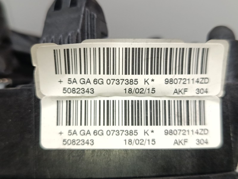 Recambio de airbag volante para peugeot 2008 i (cu_) 1.6 hdi referencia OEM IAM 98072114ZD  