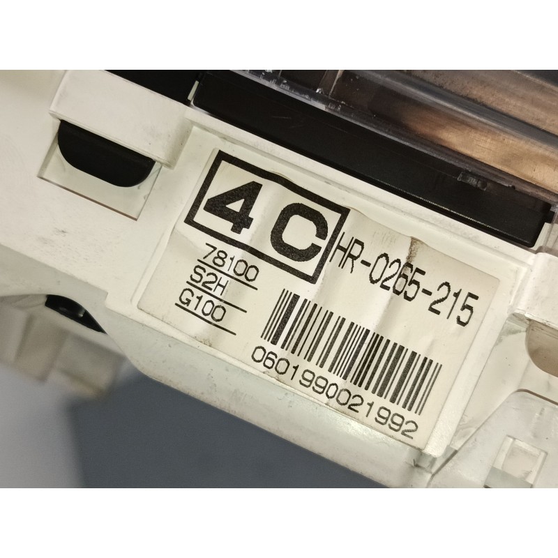 Recambio de cuadro instrumentos para honda hr-v (gh_) 1.6 16v (gh1, gh3) referencia OEM IAM 78100s2hg100  hr0265215