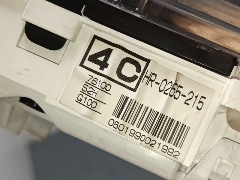 Recambio de cuadro instrumentos para honda hr-v (gh_) 1.6 16v (gh1, gh3) referencia OEM IAM 78100s2hg100  hr0265215