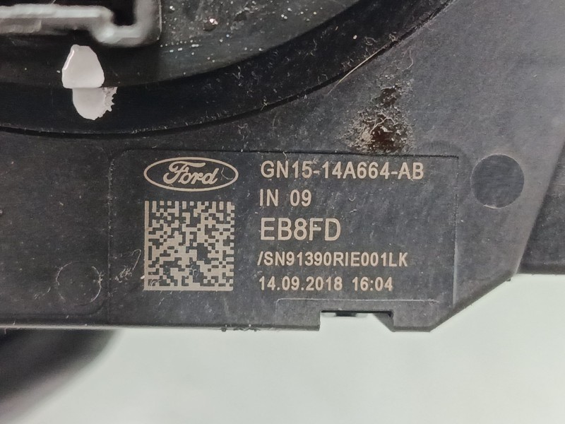 Recambio de anillo airbag para ford fiesta vii (hj, hf) 1.0 ecoboost referencia OEM IAM GN1514A664AB  