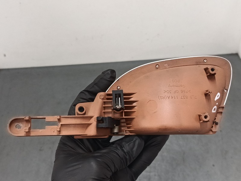 Recambio de maneta interior puerta delantera derecha para porsche cayenne (9pa) s 4.5 referencia OEM IAM 7L5837114A  
