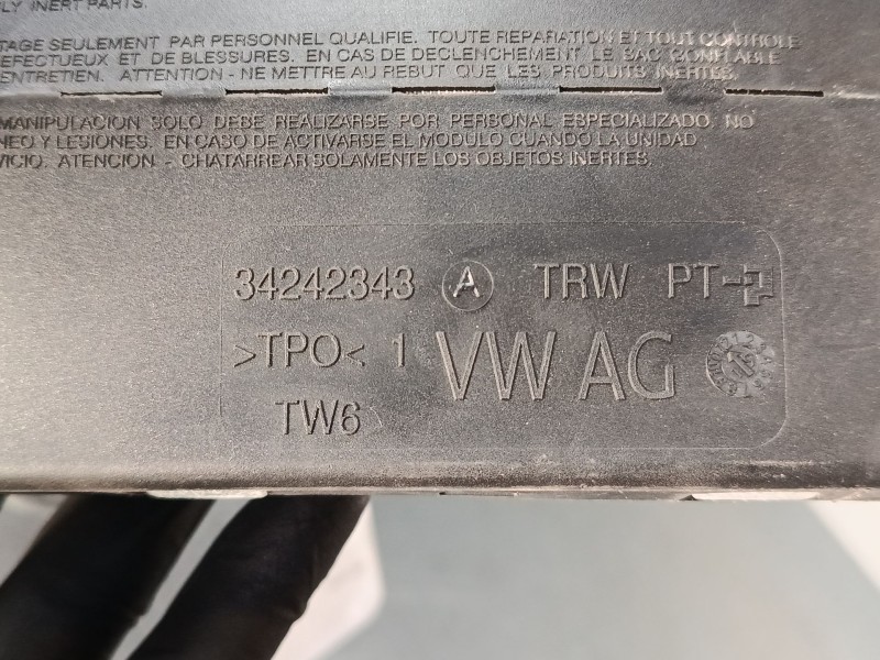 Recambio de airbag de rodilla para volkswagen tiguan (ad1, ax1) 2.0 tdi referencia OEM IAM 5TB880841F  