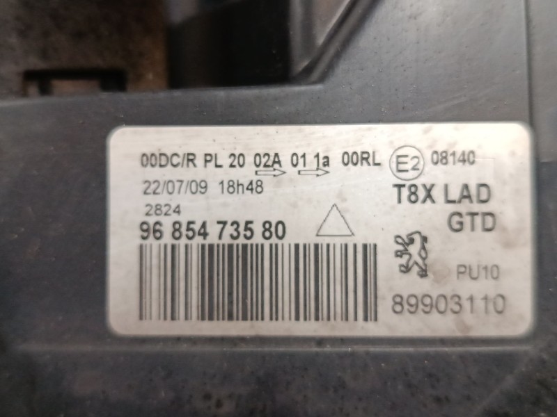 Recambio de faro izquierdo xenon para peugeot 3008 i monospace (0u_) 1.6 hdi referencia OEM IAM   