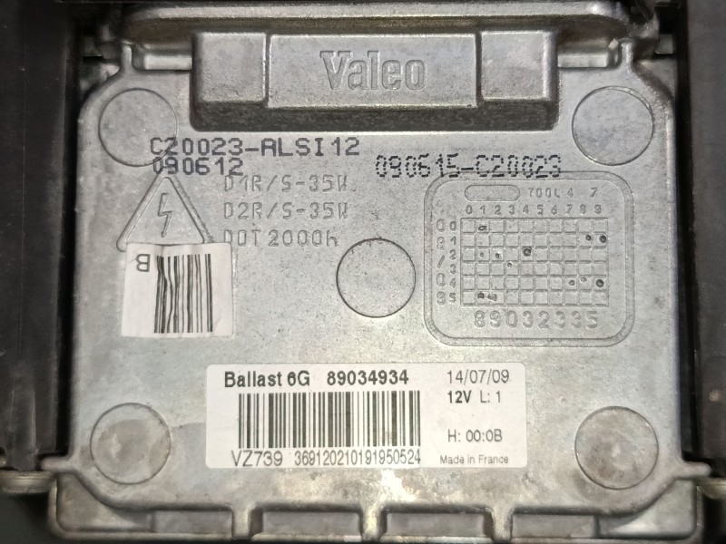 Recambio de faro izquierdo xenon para peugeot 3008 i monospace (0u_) 1.6 hdi referencia OEM IAM   