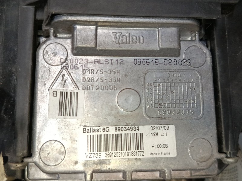 Recambio de faro derecho xenon para peugeot 3008 i monospace (0u_) 1.6 hdi referencia OEM IAM   