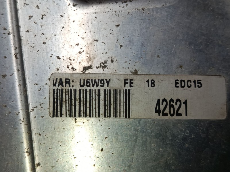 Recambio de centralita motor uce para peugeot expert (224_) 2.0 hdi 16v referencia OEM IAM 9643527180 0281010591 