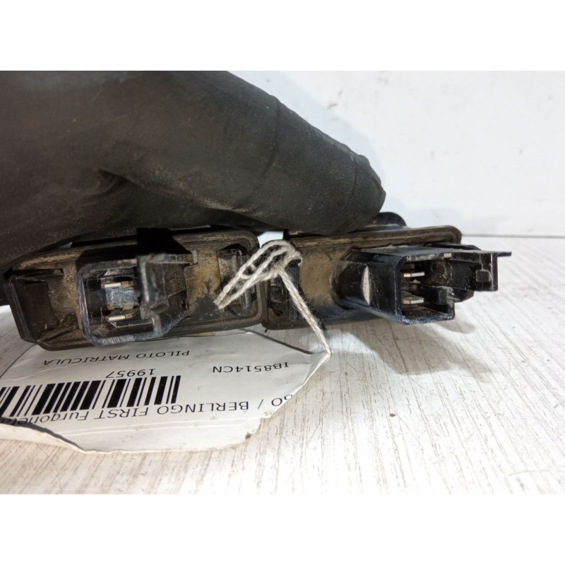 Recambio de piloto matricula para citroën berlingo / berlingo first furgoneta/monovolumen (m_) 1.9 d (mbdjy) referencia OEM IAM 