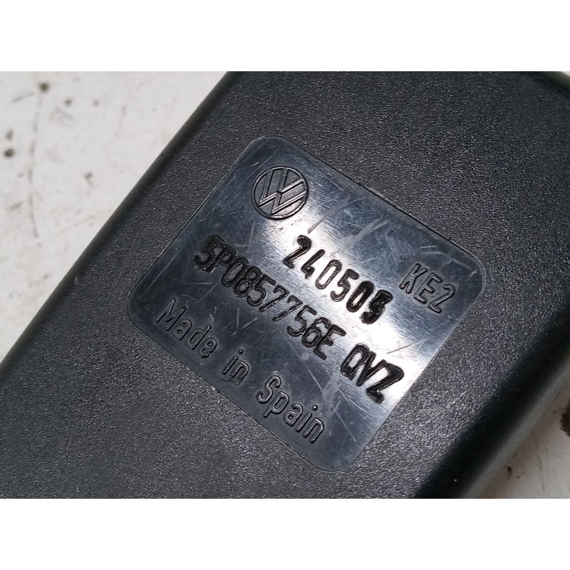 Recambio de anclaje cinturon delantero derecho para seat toledo iii (5p2) 2.0 tdi 16v referencia OEM IAM 5P0857756E  