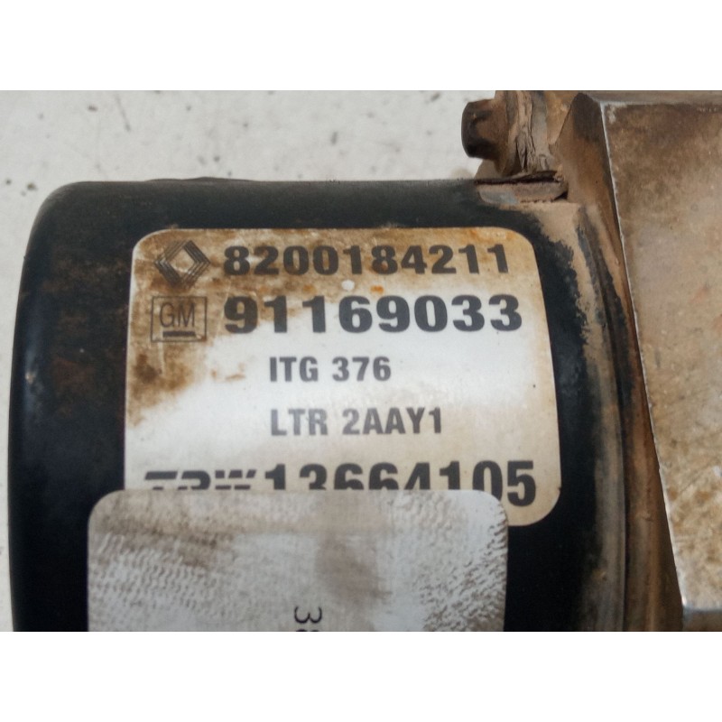 Recambio de abs para renault trafic ii furgoneta (fl) 1.9 dci 100 (fl0c) referencia OEM IAM 8200184211 13664105 54084659B