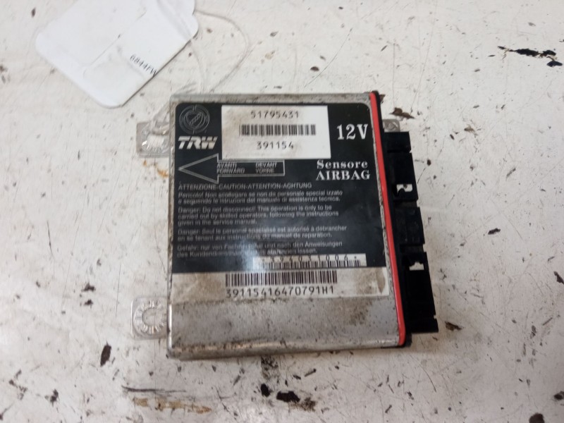 Recambio de centralita airbag para fiat grande punto (199_) 1.2 referencia OEM IAM 51795431 391154 