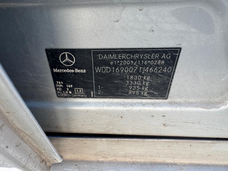 mercedes-benz clase a (w169) del año 2007