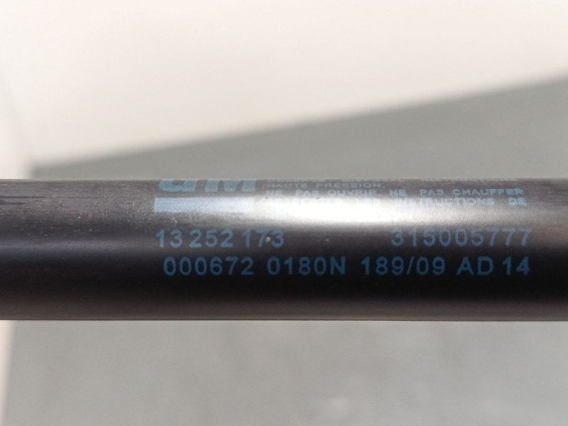 Recambio de amortiguadores capo para opel insignia a sports tourer (g09) 2.0 cdti (35) referencia OEM IAM 13252173  