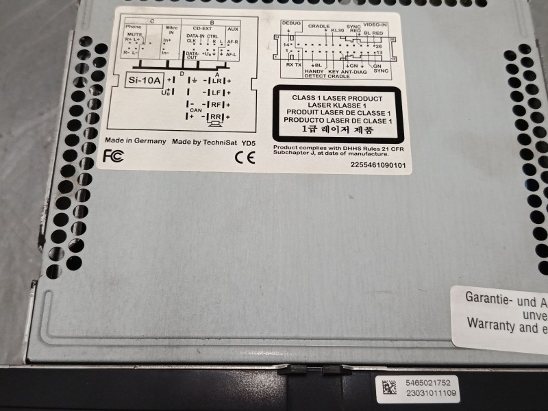 Recambio de pantalla multifuncion para seat altea (5p1) 1.4 tsi referencia OEM IAM 5P0035191D  