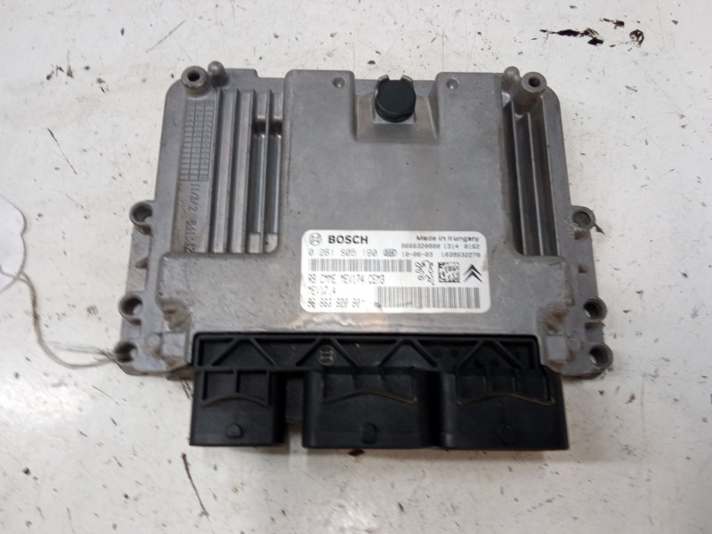 Recambio de centralita motor uce para peugeot 207/207+ (wa_, wc_) 1.4 16v referencia OEM IAM 9666382080 9666320880 0261S05190