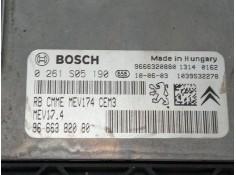 Recambio de centralita motor uce para peugeot 207/207+ (wa_, wc_) 1.4 16v referencia OEM IAM 9666382080 9666320880 0261S05190 2