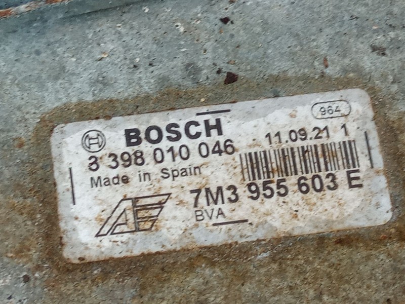 Recambio de motor limpia delantero para seat alhambra (7v8, 7v9) 2.0 i referencia OEM IAM 0390241303 3398010046 7M3955603E