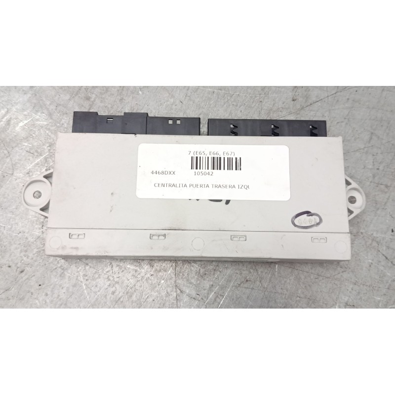 Recambio de centralita puerta trasera izquierda para bmw 7 (e65, e66, e67) 730 i, li referencia OEM IAM 61356958449  