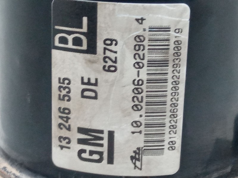 Recambio de abs para opel astra h (a04) 1.6 (l48) referencia OEM IAM 13246535BL 10020602904 