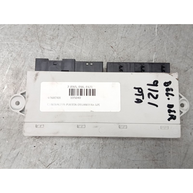 Recambio de centralita puerta delantera izquierda para bmw 7 (e65, e66, e67) 730 i, li referencia OEM IAM 61356964139 5WK48002A 